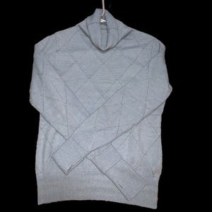 Light blue turtle neck
